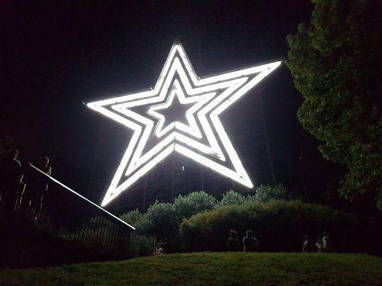 Mountain Star Logo - 20180921_204500_large.jpg - Picture of Mill Mountain Star and Park ...