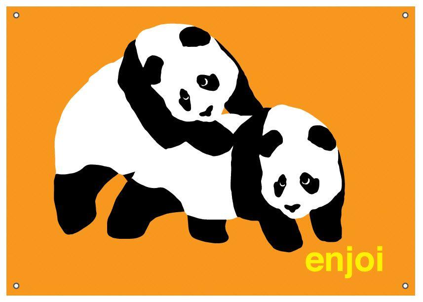 Panda Skateboard Logo - Enjoi Logos