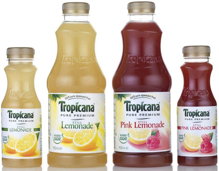 Tropicana Lemonade Logo - SiebertHead Bottles Tropicana 'Lemonades' – POPSOP