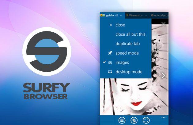 Android Browser Logo - Developer Submission: Surfy Browser 5.28 gets a new Logo and now