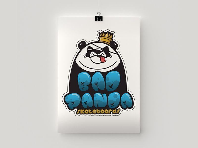 Panda Skateboard Logo - Baron Bad Panda Skateboards Logo by Mpumelelo Bhengu | Dribbble ...