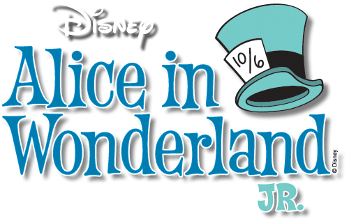 Disney's Alice in Wonderland Logo - Disney's Alice in Wonderland Jr. - Wooder Ice
