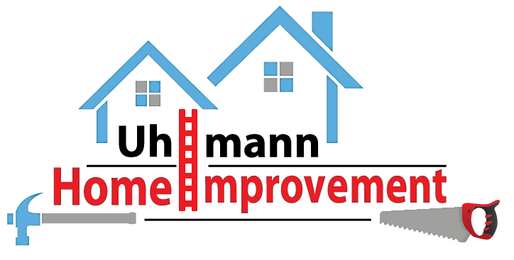 Home Improvement Logo - Uhlmann Construction Logo Saw Home Improvement