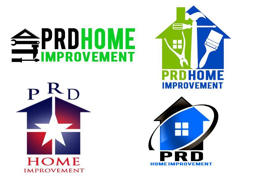 Home Improvement Logo - PRD Home Improvement logos