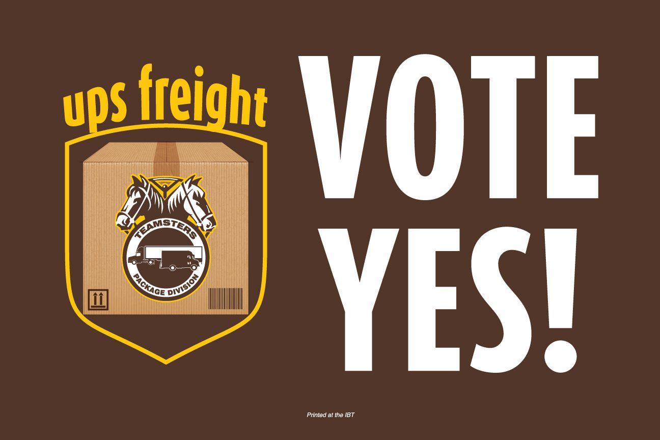 UPS Freight Logo - Teamsters Local 492