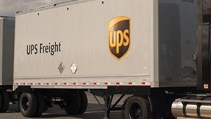 UPS Freight Logo - Intrastate shipping
