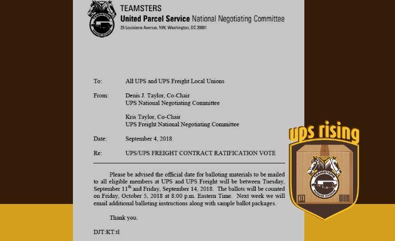 UPS Freight Logo - UPS/UPS Freight Contract Ratification Vote - UPS Rising