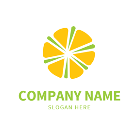 Yellow and Green Logo - Free Fruit Logo Designs | DesignEvo Logo Maker