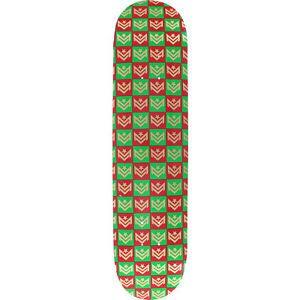 Green Chevron Logo - Mini Logo Chevron Gift Wrap Green / Red Skateboard Deck 248 - 8.25 ...