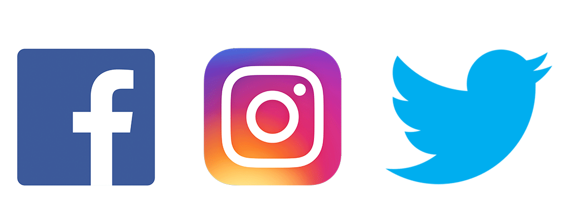 Facebook Twitter Instagram Logo - Free Twitter Facebook Instagram Icon 171095 | Download Twitter ...
