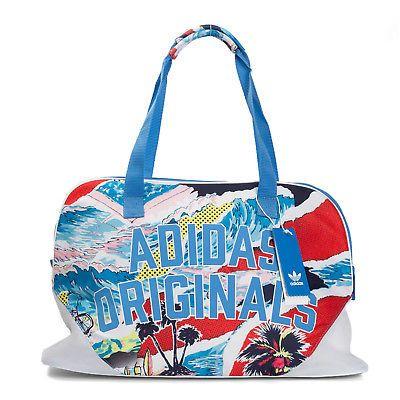 Pop Art Adidas Logo - Adidas Originals Big Trefoil Shipper Bag XXL Pop Art Beach Bag