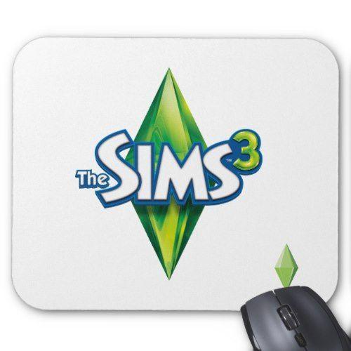 Sims 3 Logo - The Sims 3 Logo Mouse Pad. Mousepad. Sims Sims, Sims 4
