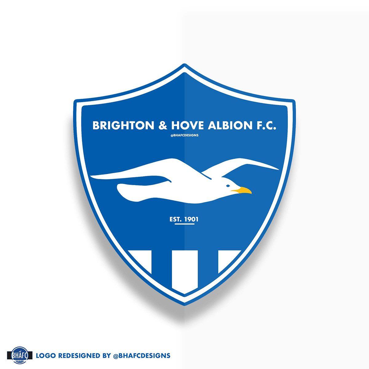 Brighton and Hove Albion Logo - Brighton & Hove Albion F.C. Logo Redesign on Behance