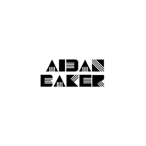 Black Aidan Logo - Aidan Baker Rock Band Logo Decal