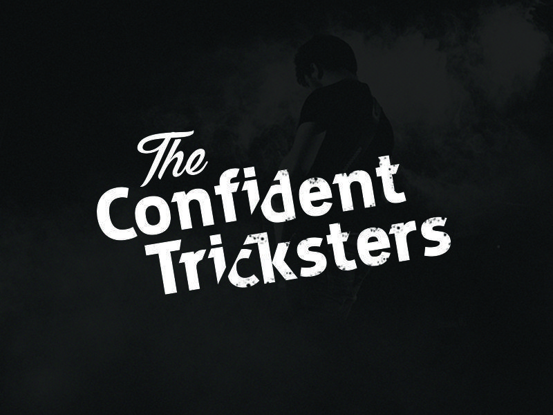 Black Aidan Logo - The Confident tricksters - Logo design by Aidan minton | Dribbble ...