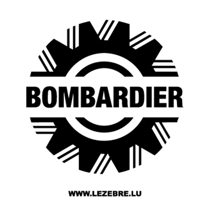 Bombadier Logo - Bombardier Logo Decal