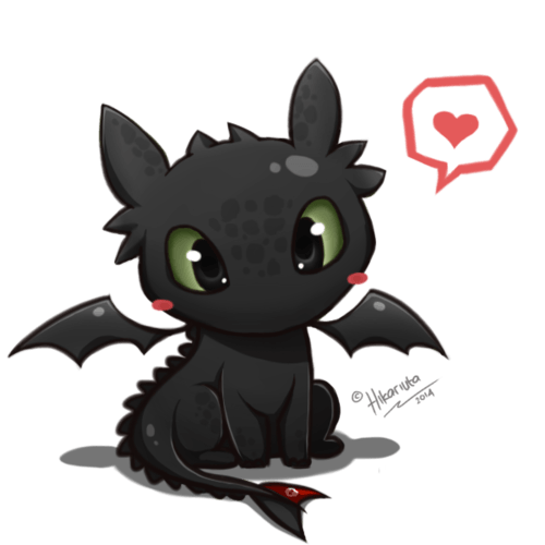 Cute Dragon Logo - How to train your dragon cute on We Heart It
