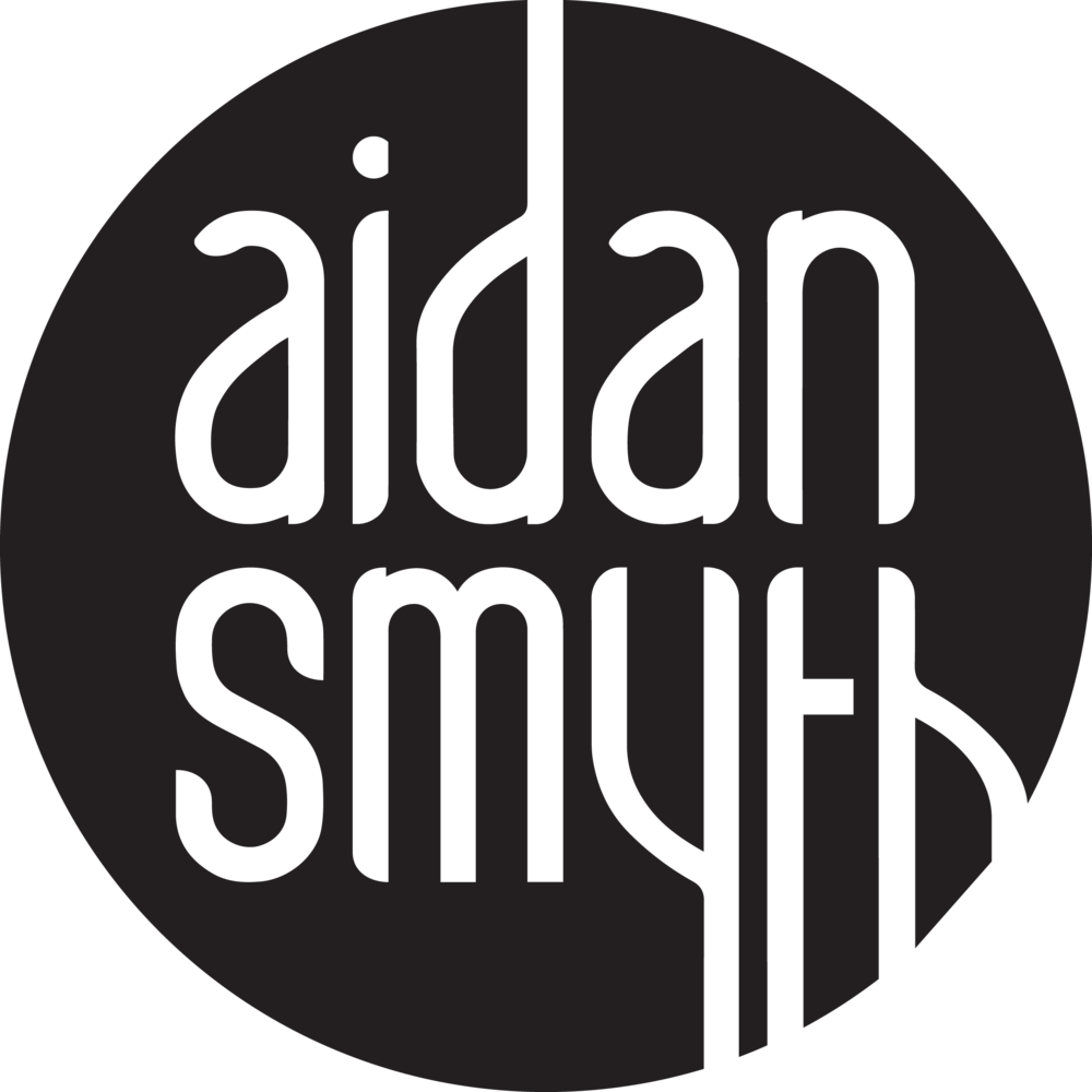 Black Aidan Logo - Round Knot Pendant — Aidan Smyth Jewellery