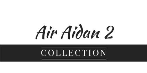 Black Aidan Logo - Air Aidan 2 | A Custom Shoe concept by Aidan Godor