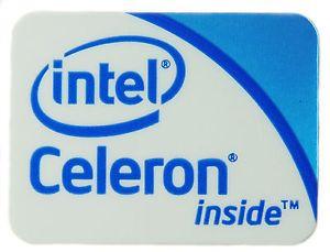 Intel Celeron Logo - INTEL CELERON STICKER LOGO AUFKLEBER 24x18mm (164)