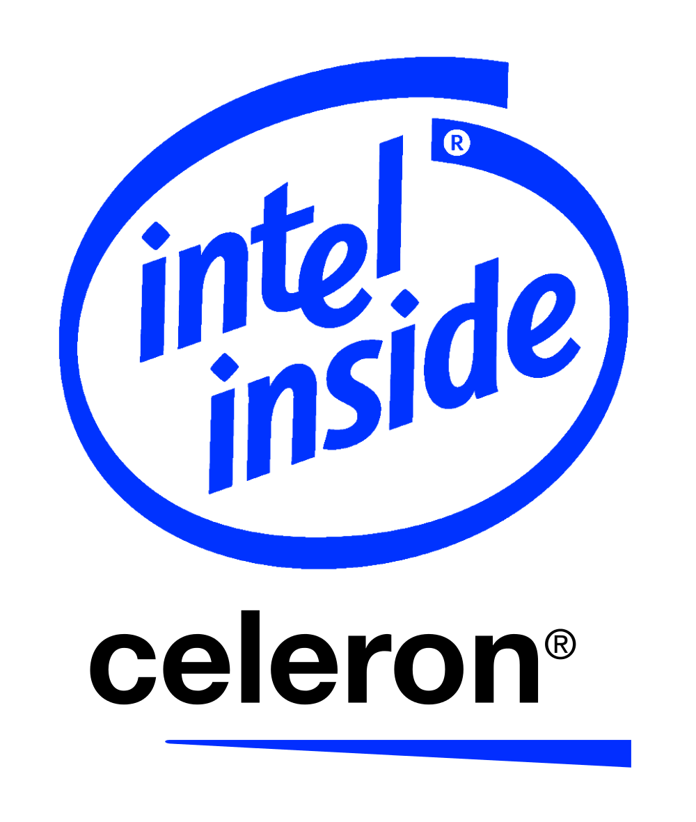 Intel Celeron Logo - Image - Intel Inside Celeron 2003 Rare.png | Logofanonpedia 2 Wikia ...