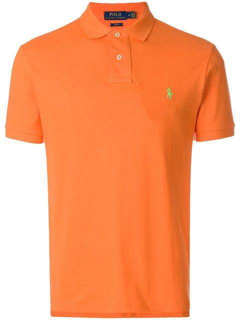 Orange Polo Logo - Polo Ralph Lauren Contrast Logo Polo Shirt Mens Orange Fashion Men's ...
