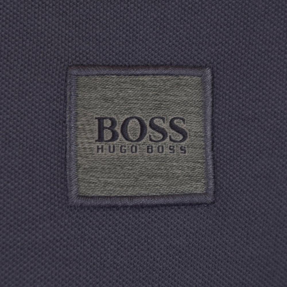Orange and Navy Logo - BOSS Hugo Boss Orange Washed Navy Logo Polo Shirt - Men from ...
