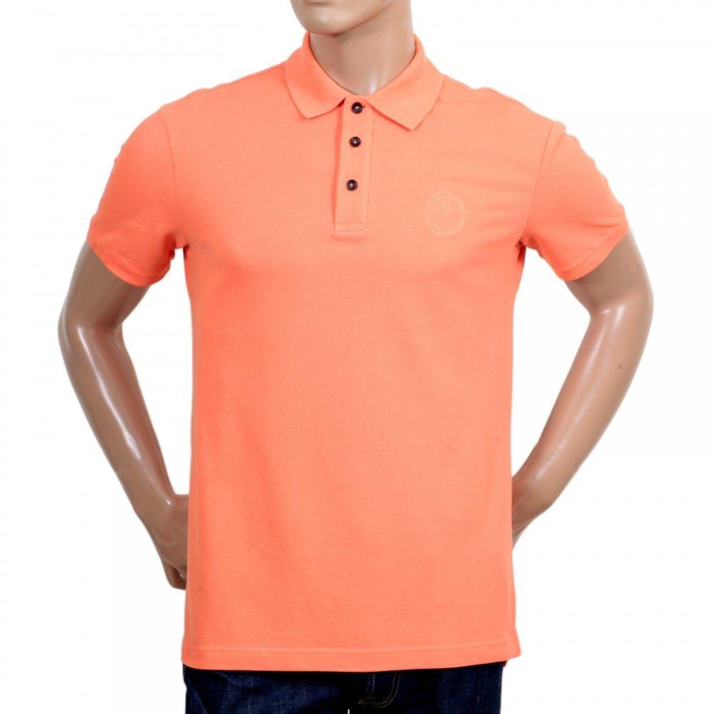 Orange Polo Logo - Buy Orange Polo Shirt from Giorgio Armani Collezioni