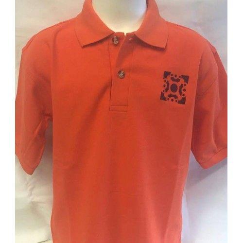 Orange Polo Logo - Wren Academy P.E Orange Polo Shirt (with Logo)