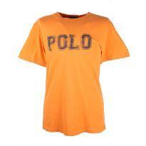 Orange Polo Logo - 90s Orange Ralph Lauren Polo Logo T Shirt - S Orange £25 | Rokit ...