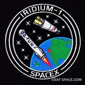 Iridium-1 Mission SpaceX Logo - IRIDIUM-1 - SPACEX ORIGINAL FALCON 9 Launch - VAFB SATELLITE Mission ...