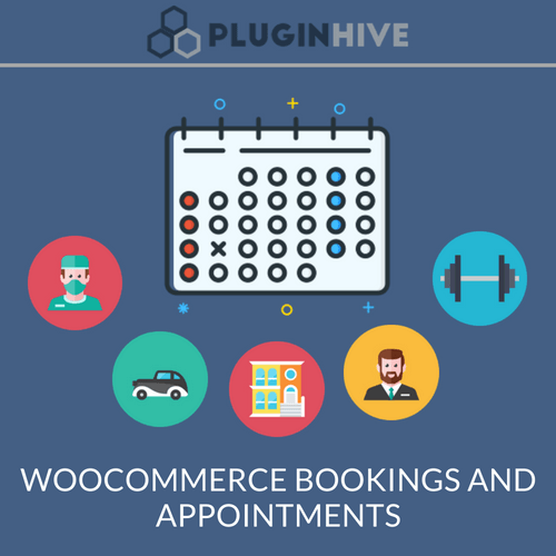 WooCommerce Logo - WooCommerce Bookings And Appointments - PluginHive