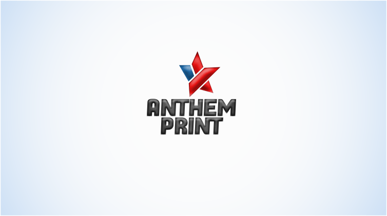 Anthem Logo - Bold, Modern, Printing Logo Design for Anthem Print
