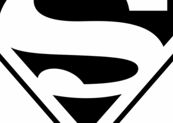 Black and White Superman Logo - Black and white superman logo png 1 » PNG Image