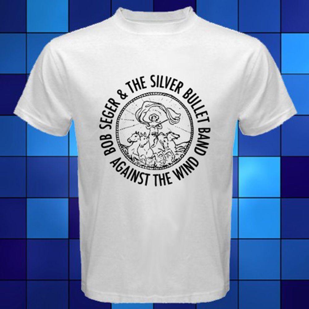 Bob Seger Logo - Bob Seger & The Silver Bullet Album Logo T Shirt Design And Order T ...