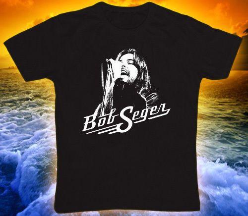 Bob Seger Logo - Limited bob seger Vintage logo Design Tour Dates Black T Shirt Size ...