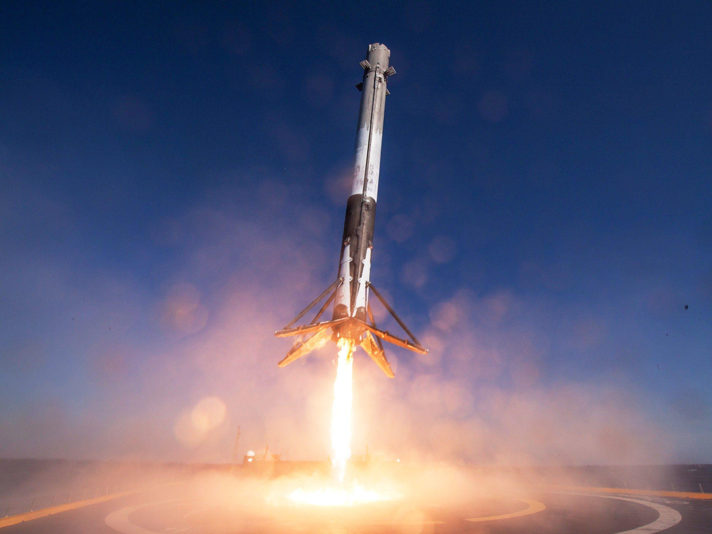 Iridium-1 Mission SpaceX Logo - Watch SpaceX Fire Off Its Second Flight-Proven Falcon 9 | WIRED