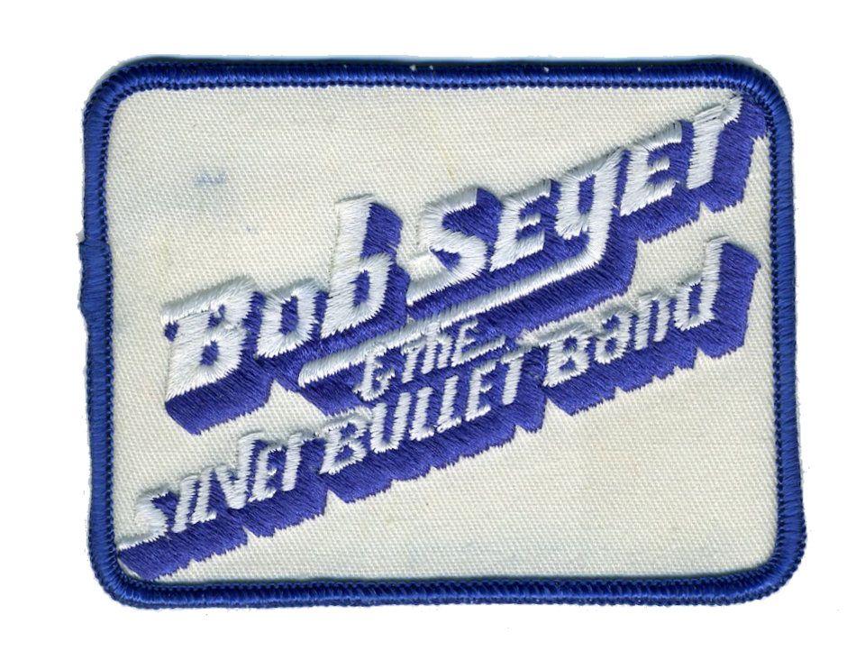 Bob Seger Logo - Bob Seger and The Silver Bullet Band Patch at Wolfgang's
