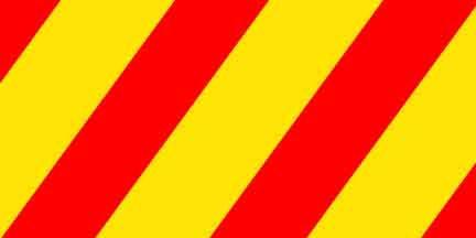 Red and Yellow Stripe Logo - Product Index Supply Company