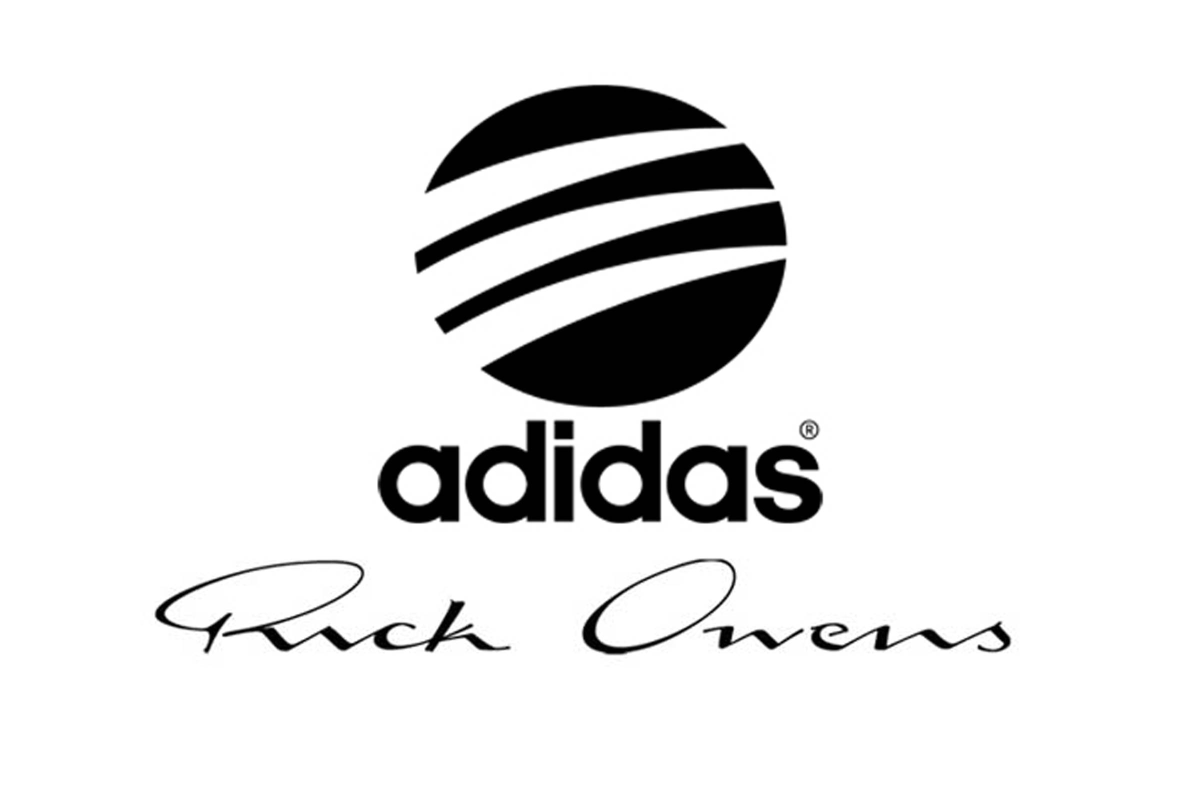 Rick Owens Logo - Rick Owens Adidas Logo