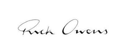 Rick Owens Logo - Rick Owens - Humble & Rich Boutique