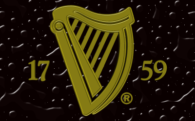 Old Guinness Harp Logo - Beer & Drink Logo 3D Screensaver Demos