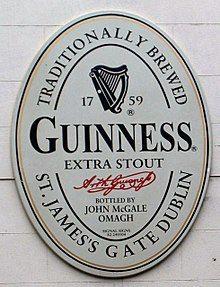 Old Guinness Harp Logo - Trinity College harp