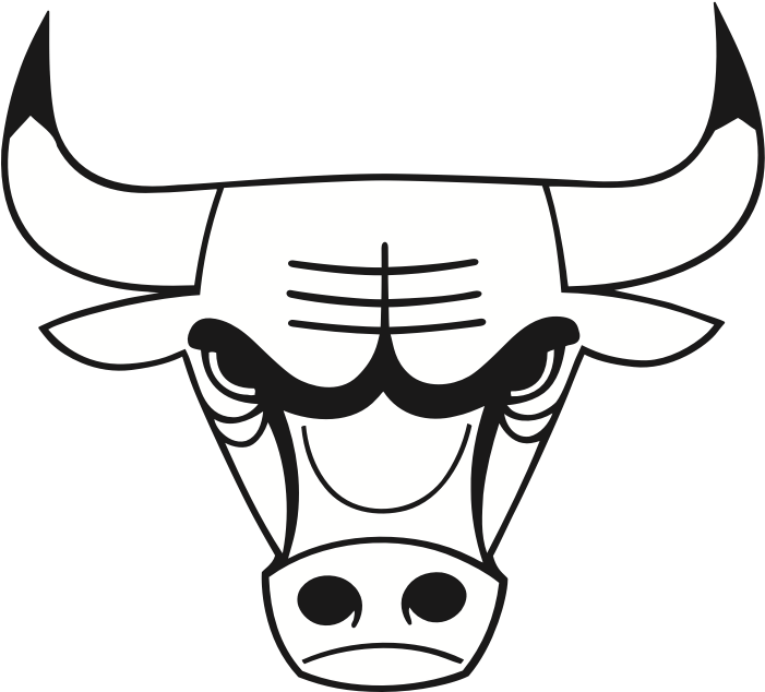 White Bull Logo - Download HD Bull Drawing For Kids At Getdrawings - Chicago Bulls ...