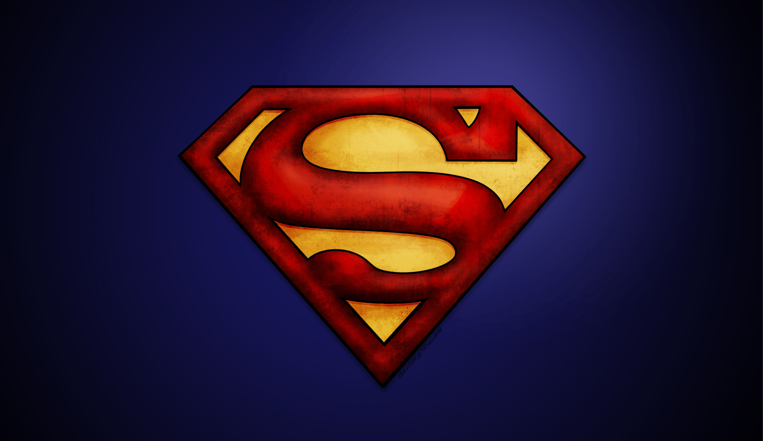 Superman Grunge Logo - Free Superman Symbol, Download Free Clip Art, Free Clip Art on ...