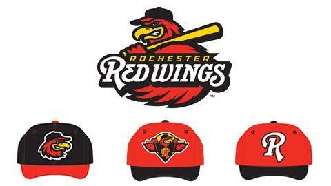 Red Wings Baseball Logo - Rochester Red Wings Unveil New Logos |