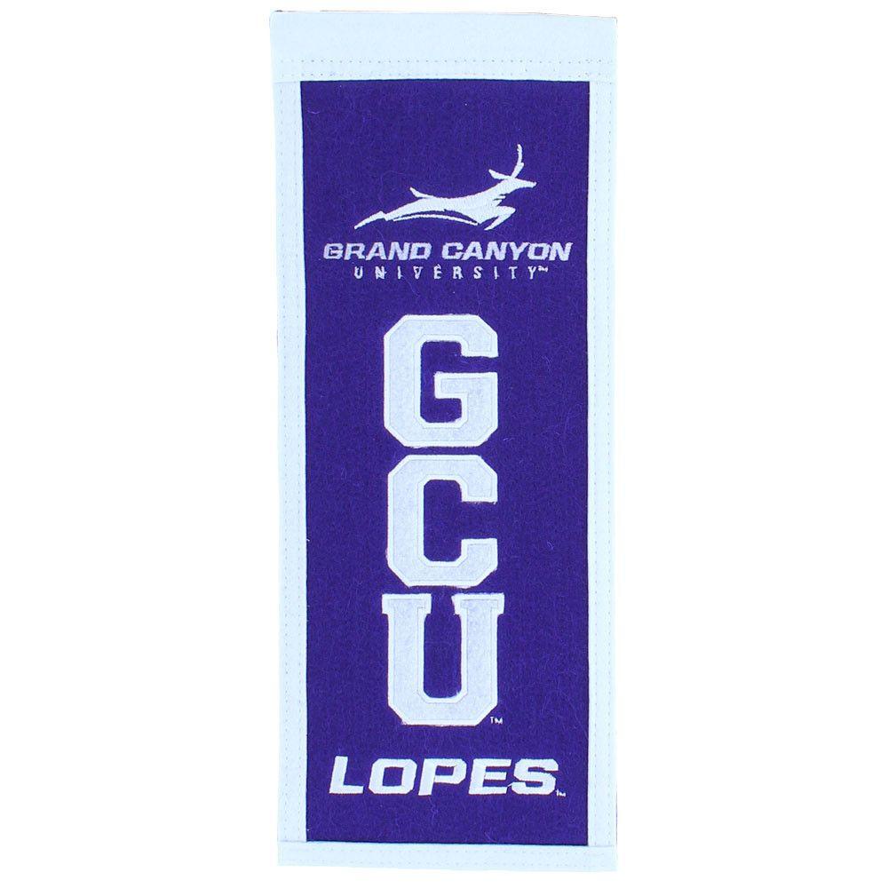 Grand Canyon University Small Logo - Small Felt Grand Canyon University GCU Lopes Wall Banner