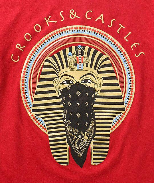 Crooks and Castles Pharaoh Logo - Crooks And Castles Pharaoh T Shirt