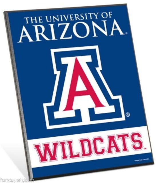 University of Arizona Wildcats Logo - University of Arizona Wildcats Logo Premium 8 X 10 Solid Wood