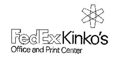 FedEx Kinko's Logo - FEDEX KINKO'S OFFICE AND PRINT CENTER Trademark of FEDEX OFFICE AND ...